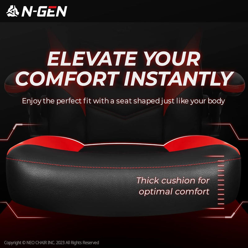 N-GEN Video Gaming Computer Chair Ergonomic Office Chair Desk Chair